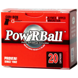 GLASER 40 SW 135GR POW'RBALL - 20RD 25BX/CS