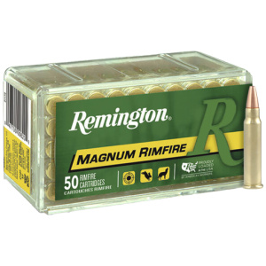 REMINGTON 17HMR 17GR JHP - 2550FPS 50RD 40BX/CS