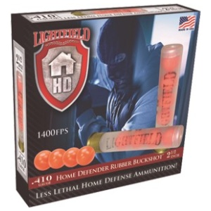 LIGHTFIELD 410 2.5" RUBBER - BUCK 4 PELLET 5RD 10BX/CS