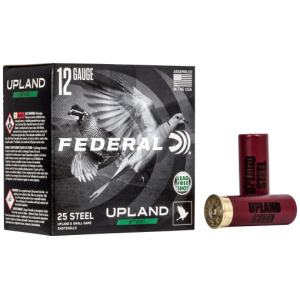 FEDERAL UPLAND STEEL 12GA - 2.75" 1-1/8OZ #7.5 25RD 10BX/C