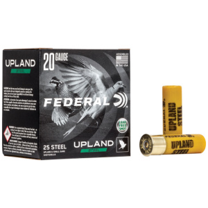 FEDERAL UPLAND 20GA 2.75" - 7/8OZ #7.5 1500FPS 25RD 10BX/C