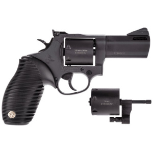TAURUS 692 38/357/9MM 3." ADJ. - 7-SHOT PORTED MATTE BLK RIBBER