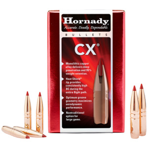 HORNADY BULLETS 22CAL .224 - 70GR CX 50CT