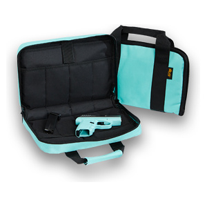 US PK ATTACHE POLY ROBINS EGG BLUE