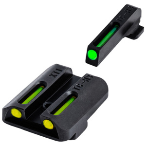 TFO TRITIUM/FIBER-OPTIC DAY/NIGHT SIGHT - SF XD, GREEN/YELLOW