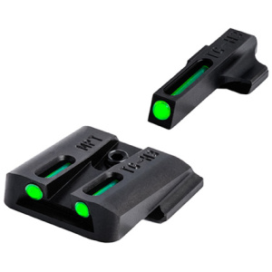 TFO TRITIUM/FIBER-OPTIC DAY/NIGHT SIGHT - S&W M&P, GREEN/GREEN