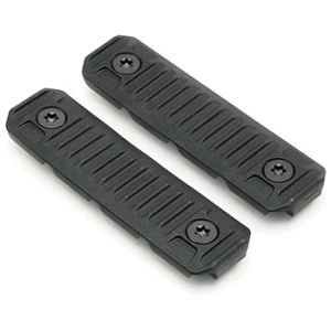 M-LOK CABLE MANAGEMENT COVERS - BLACK, LONG, 2/PC