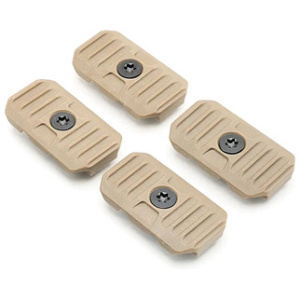M-LOK CABLE MANAGEMENT COVERS - FDE, SHORT, 2/PC