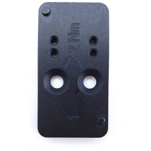 OPTICS PLATE #1 - BLACK, VP9 OPTIC READY MODELS