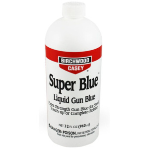 SUPER BLUE LIQUID GUN BLUE - 32 OZ. BOTTLE