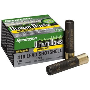 REMINGTON ULTIMATE DEFENSE 410 - 3" OOO BUCK 15RD 10BX/CS