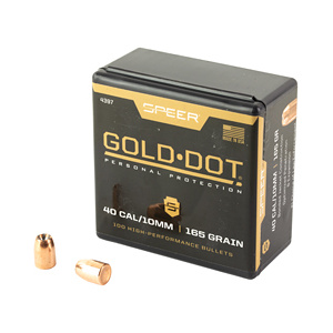 SPR GOLD DOT .400 165GR HP 100CT