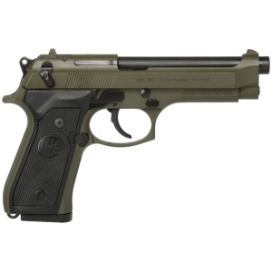 BERETTA 92FS 9MM OD GREEN 4.9" 10+1