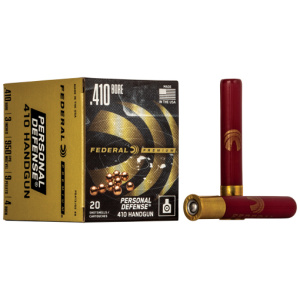 FEDERAL PREMIUM 410 3" #4 BUCK - 9 PELLET 20RD 10BX/CS