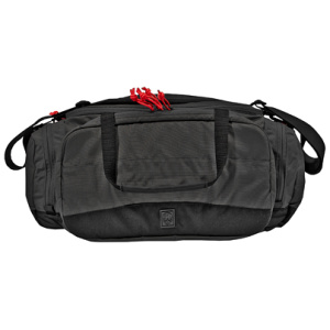 GGG RANGE BAG BLACK W/RED ZIPPER PUL