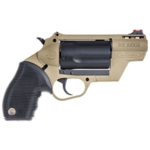 TAURUS PUB DEF POLY 410/45 FDE/BLK 2"