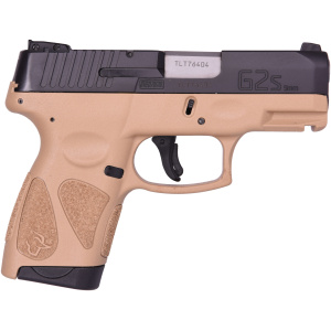 TAURUS G2S 9MM BLK/FDE 3.2" 7+1