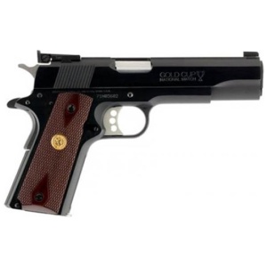COLT GOLD CUP NAT MATCH 38SPR BL 5"