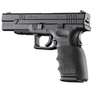HANDALL HYBRID GRIP SLEEVE - BLACK, SPRINGFIELD XD FULL SIZE