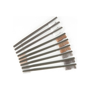 9 PACK AP BRUSHES - 3 NYLON, 3 BRONZE, 3 STAINLESS STEEL