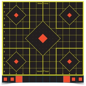 SHOOT•N•C® 12" SIGHT-IN TARGET 5/PK