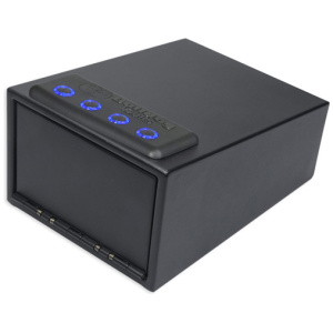 MAGNUM LED "QUICK" VAULT - BLACK, 11.5" X 8" X 5.5"