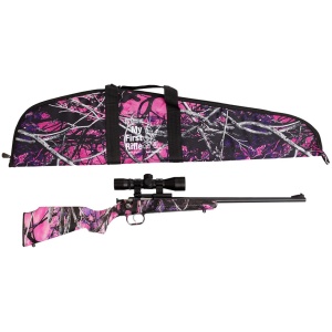 KEYSTONE SPORTING ARMS CRICKETT 22LR BL/MG SCOPE PKG