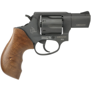 TAURUS 856 38SP MATTE BLK 2" WALNUT
