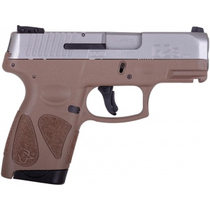 TAURUS G2S 9MM SS/BROWN 3.2" 7+1