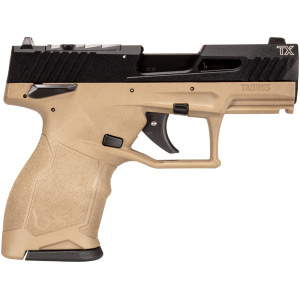 TAURUS TX22C 22LR BK/FDE 3.5" 13+1 TS