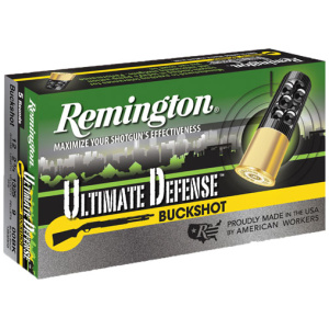 REMINGTON ULTIMATE DEFENSE - 12GA 2.75" 00 BUCK 5RD 20BX/CS