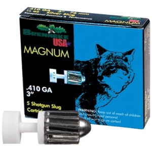 BRENNEKE USA CLASSIC MAG 410 - 3" 1/4OZ SLUG 5RD 90BX/CS