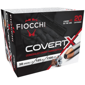 FIOCCHI 38 SPECIAL 125GR JHP - 20RD 10BX/CS
