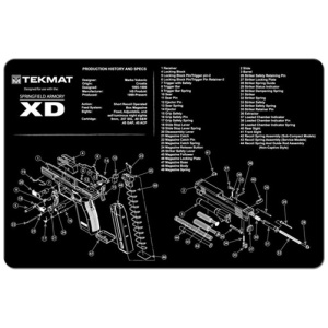 SPRINGFIELD ARMORY XD CLEANING MAT - 11" X 17"