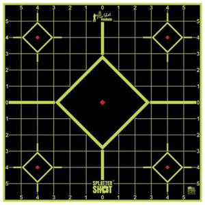 12" SPLATTERSHOT GREEN SIGHT IN TARGET 5PK BAG