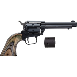 HERITAGE MANUFACTURING 22LR/22M BLK/CAMO LAM 4.75" FS