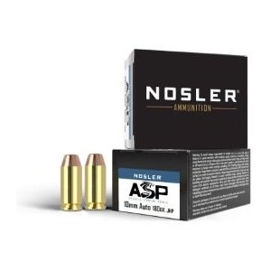 NOSLER 10MM 180GR ASP JHP - 20RD 10BX/CS