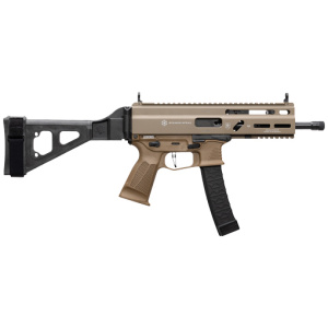 GRAND POWER STRIBOG SP9A3 9MM - 8" BBL 30 RD MAG W/BRACE FDE