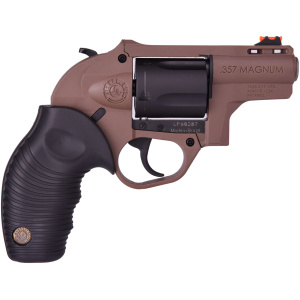 TAURUS 605 POLY 357M BLK/BROWN 5SH 2"
