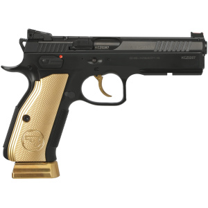 CZ 75 SHADOW 2 9MM 5" GOLD OR AS#
