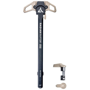 RAPTOR CHARGING HANDLE & TALON 45/90 SAFETY SELECTOR - FDE, AR-15