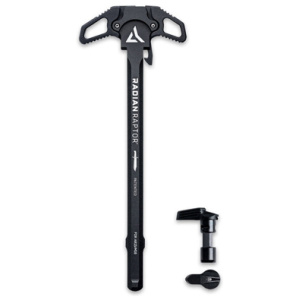 RAPTOR CHARGING HANDLE & TALON 45/90 SAFETY SELECTOR - BLACK, AR-15, AMBI