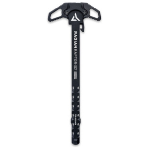SD CHARGING HANDLE - BLACK, AR-15, AMBI