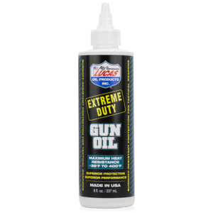 LUCAS EXTREME DUTY GUN OIL - 8 OZ. LIQUID BOTTLE