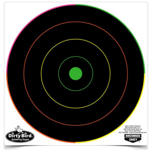 DIRTY BIRD® 8" MULTI-COLOR BULL'S-EYE TARGET