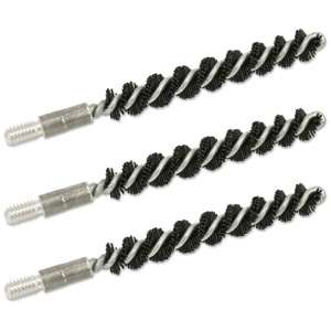 3/PK NYLON RIFLE BRUSH .25 CAL / 6.5MM
