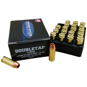 DOUBLETAP 10MM 155GR SC-HP - LEAD FREE 20RD 50BX/CS
