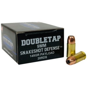 DOUBLETAP 9MM SNAKE SHOT - 20RD 50BX/CS