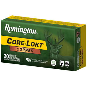 REMINGTON 360 BUCKHAMMER 180GR - COPPER HP 20RD 10BX/CS