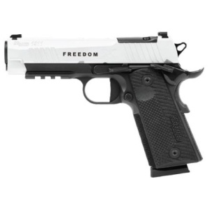 SIG 1911 X 45ACP 4.25" FREEDOM - SERIES (2)8RD G10 WHITE/BLACK